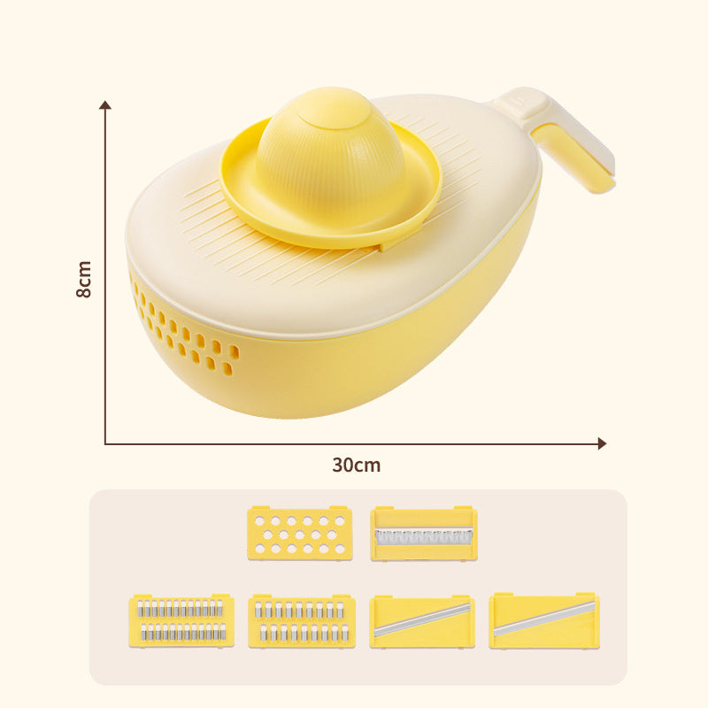 Multifunctional kitchen grater