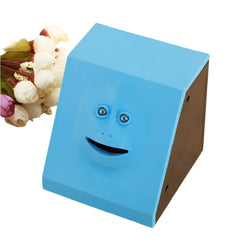 Funny face coin bank