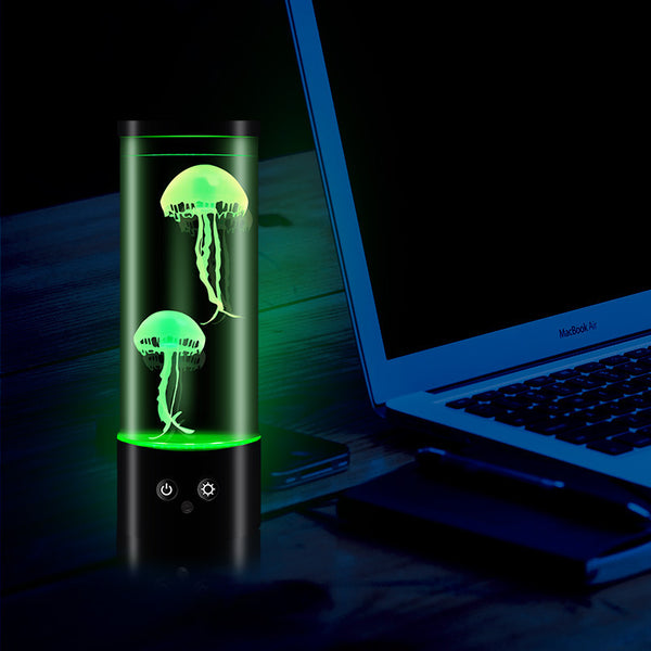 Jellyfish lamp led with remote control