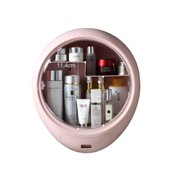 Wall-mounted cosmetic storage box