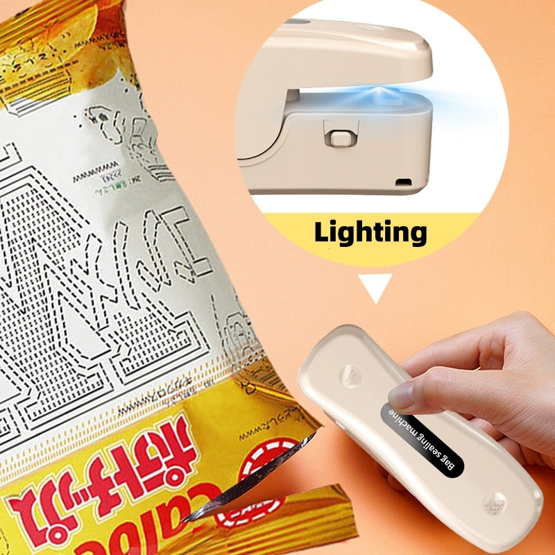 USB mini sealing machine - portable kitchen gadgets