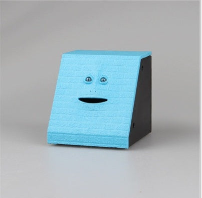 Funny face coin bank