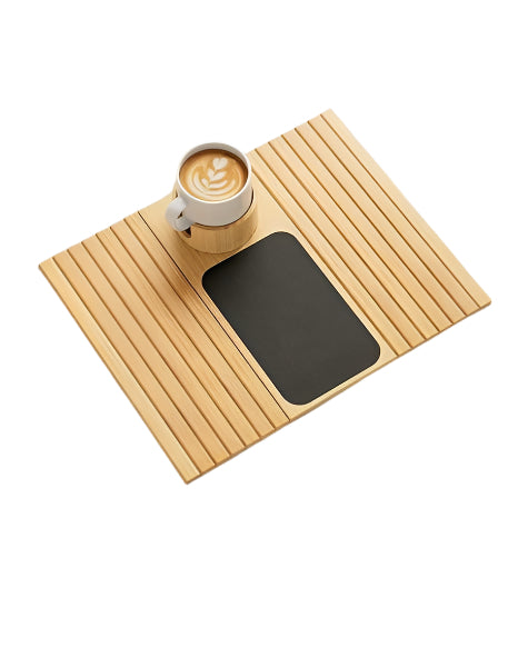 Modern minimalist bamboo sofa tray