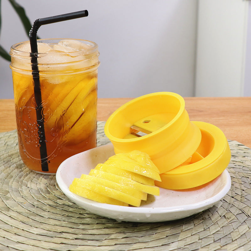 Spiral lemon slicer