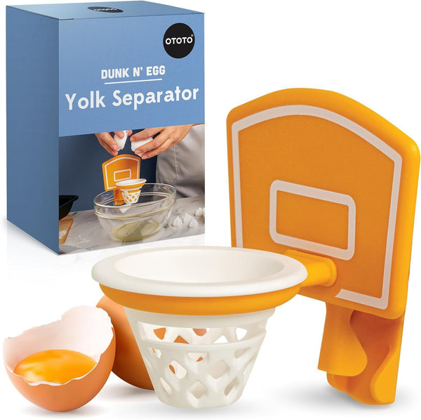 Egg yolk and white separator "Basketball Hoop" – Original kitchen gadget